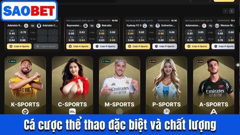TRANG CHỦ SAOBET - SAOBET CASINO 50 CƯỢC THỂ THAO ĐẶC BIỆT VÀ CHẤT LƯỢNG