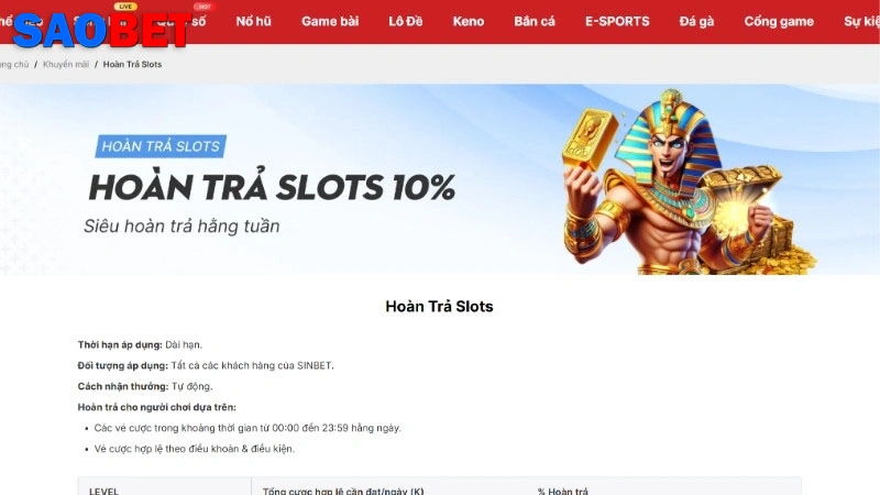 Chương trình hoàn trả siêu hời cho hội viên
