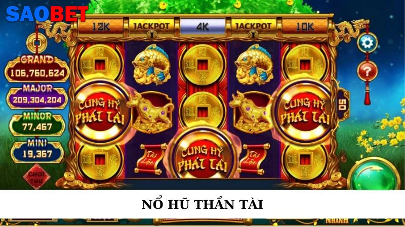 Nổ hũ thần tài