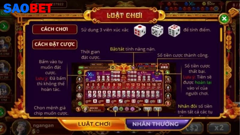Cách chơi sicbo đơn giản cho người mới